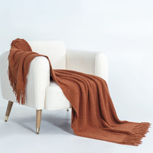 Fassett Knitted Throw